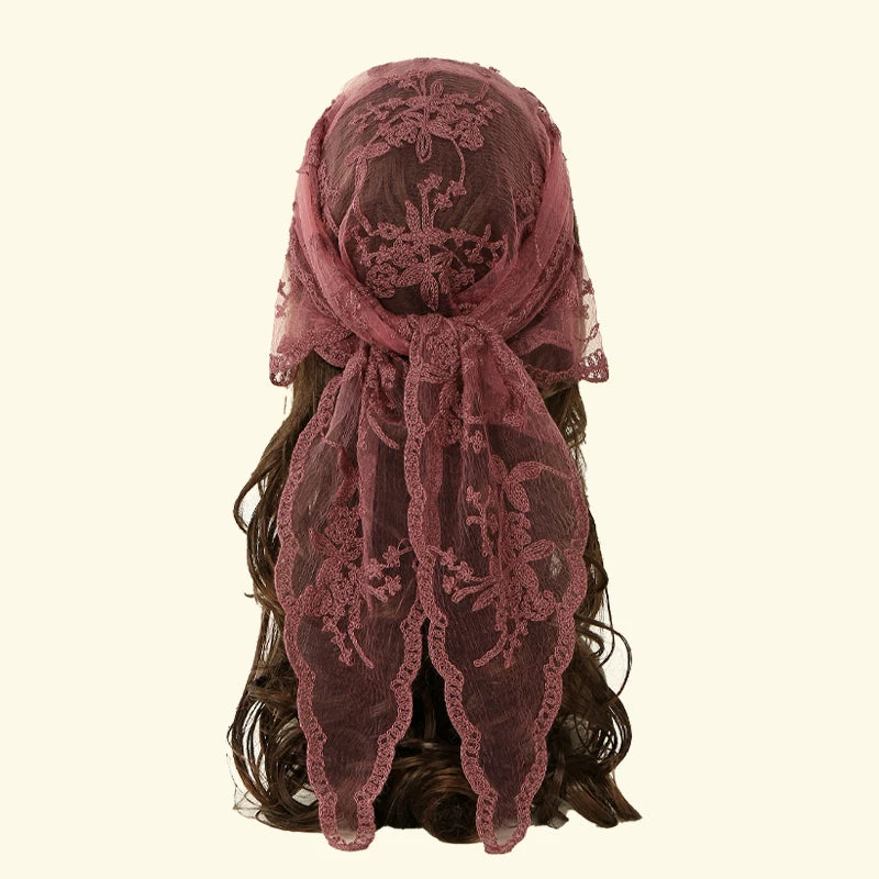 Lace Hair Scarf