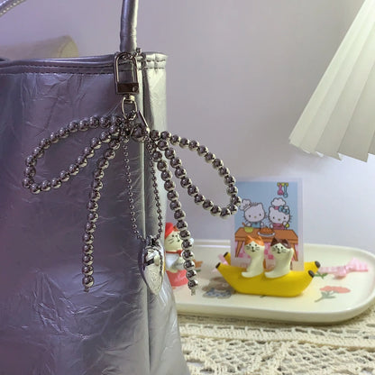 Pearl key chain